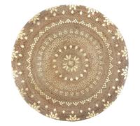 Tapis "Shine" en jute D 115 cm - Atmosphera créateur d'intérieur