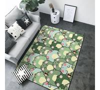 Tapis shy Frog pour salon, chambre à coucher, tapis de sol d'intérieur, décoration esthétique, tapis doux, lavable et antidérapant, 1,5 x 2,1 m