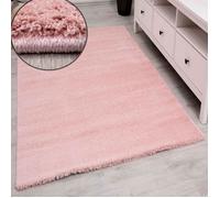 Tapis Sienna Moelleux Doux Salon Chambre Poils Courts Rose - VIMODA - 60x110 cm - Moderne - Synthétique - Uni