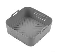 Tapis Silicone Air Fryer 20x16cm Pour COSORI AF181(hole Gray)