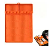Tapis Silicone Plancha pour Royal Gourmet 4-Burner Griddle GB4003 | silicone souple à surface lisse; limite poussière, feuilles et résidus; terrasse, cuisine extérieure et camping-car