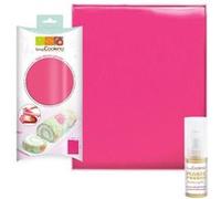 Tapis Silicone Pour Génoise 30 X 40 Cm + 1 Poudre Alimentaire Irisée Dorée