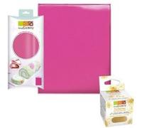 Tapis silicone pour génoise 30 x 40 cm + paillettes dorées Multicolore