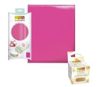 Tapis silicone pour génoise 30 x 40 cm + paillettes dorées Multicolore