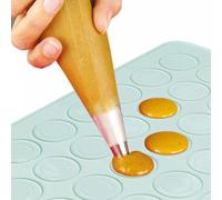 Tapis silicone pour macarons 38x28 48 coques ScrapCooking