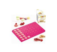 Tapis silicone pour macarons + paillettes dorées