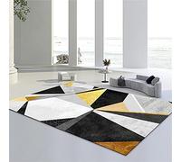 Tapis Simple De Table Basse De Tapis, Couverture De Chevet De Chambre À Coucher De Petit Salon Frais De Ménage Moderne, Tapis De Sol Géométrique 80 x 120cm