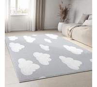 Tapis simple hexagonal à poils courts antidérapant, ne perd pas ses poils, lavable en machine, tapis de sol doux et pelucheux pour salon, chambre à coucher, 80 x 150 cm, noir