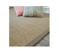 Tapis sisal - Kidara orge - Ganse taupe - 80 x 150 cm