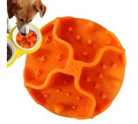 Tapis Slow Food pour animaux de compagnie, Tapis d'alimentation lente pour chien | Tapis Slow Food avec ventouse | Jouet de formation réutilisable avec caisse à lécher, tapis pe