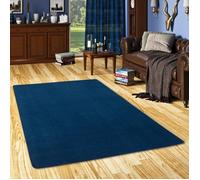 Tapis - SNAPSTYLE - Joy - Velours - 80x240 cm - Bleu foncé - Résistant et moderne