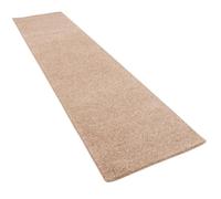 Tapis - SNAPSTYLE - Mona - Velours à poils longs - 80x160 cm - Couleur nature