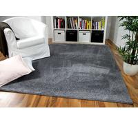 Tapis - SNAPSTYLE - Mona - Velours - Gris - 200x200 cm - 17 tailles disponibles