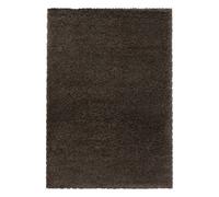 Tapis Soft-Shaggy FLUFFY BROWN 80 X 150cm rectangle