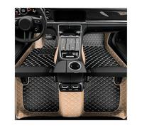 Tapis Sol Antidérapant Tapis De Sol Voiture Imperméables pour Volvo pour V60 pour Cross pour Country 2020 2021 2022 2023 2024 2025 2026(Black and Beige)
