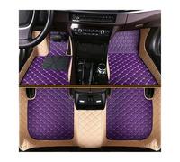 Tapis Sol Antidérapant Tapis De Sol Voiture Imperméables pour Volvo pour V60 pour Cross pour Country 2020 2021 2022 2023 2024 2025 2026(Purple and Beige)