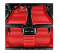 Tapis Sol Antidérapant Tapis Sol Voiture Complets Accessoires D'intérieur pour Mazda pour Flair pour Crossover 2020 2021 2022 2023 2024 2025 2026(Striped Red)