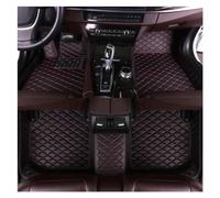 Tapis Sol Antidérapant Tapis Sol Voiture Cuir Luxe Personnalisé Ensemble Complet D'accessoires Imperméables pour BMW E90 2006-2011 Antidérapant Tapis Voiture(Noir Rouge)