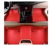 Tapis Sol Antidérapant Tapis Sol Voiture Cuir Luxe Personnalisé Ensemble Complet D'accessoires Imperméables pour BMW E90 2006-2011 Antidérapant Tapis Voiture(Full Red)