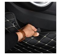 Tapis Sol Antidérapant Tapis Sol Voiture Cuir Luxe Personnalisé Ensemble Complet D'accessoires Imperméables pour BMW E90 2006-2011 Antidérapant Tapis Voiture(Beige)