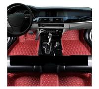 Tapis Sol Antidérapant Tapis Sol Voiture Cuir pour Skoda pour Octavia pour Mk3 5E 2017-2019 Version Estate Coussin Anti-Sale Couvre-Pied Accessoires Antidérapant Tapis Voiture(Bordeaux)