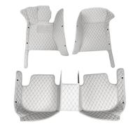 Tapis Sol Antidérapant Tapis Sol Voiture Cuir sur Mesure pour Mazda pour CX5 pour CX-5 2015 2016 Détails Intérieurs Coussinets Pied Protecteurs Sol(Argent)