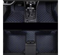 Tapis Sol Antidérapant Tapis Sol Voiture pour Chevy pour Malibu 2016-2018 Coussinets Pied Automobiles Personnalisés Couverture Automobile D'intérieur Protecteurs Sol(Noir Bleu)