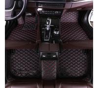 Tapis Sol Antidérapant Tapis Sol Voiture pour Chrysler 300C Berline 2012-2016 Coussinets Pied Automobiles Personnalisés Couverture Automobile Protecteurs Sol(Noir Rouge)