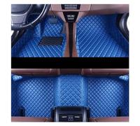 Tapis Sol Antidérapant Tapis Sol Voiture pour Ford pour Edge 2009-2013 Coussinets Pied Personnalisés Couverture Automobile D'intérieur Protecteurs Sol(Bleu)