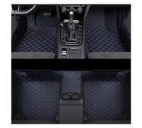 Tapis Sol Antidérapant Tapis Sol Voiture pour Peugeot 308 SW 2008-2013 Cuir Protection Accessoires Pièces Intérieures Voiture Tapis(Noir Bleu)