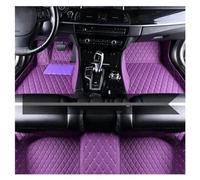 Tapis Sol Antidérapant Tapis Sol Voiture pour Toyota pour Avalon Sedan 2005-2012 5 Places Coussinets Protection Imperméables Accessoires Voiture Tapis(Violet)