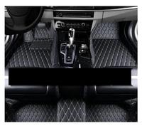 Tapis Sol Antidérapant Tapis Sol Voiture pour Vel pour Satis 2001-2009 5 Sièges Coussinets Protection Imperméables Accessoires Décoration Intérieure Voiture Tapis(Beige Noir)