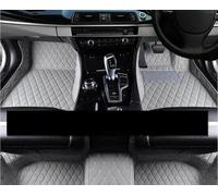 Tapis Sol Antidérapant Tapis Sol Voiture pour Volvo S60 pour MK1 2000-2009 Anti-saleté Pièces Intérieures Automobiles Ensemble Cuir Luxe Accessoires Protecteurs Sol(Gris Clair)