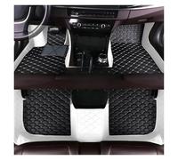 Tapis Sol Antidérapant Tapis Voiture Imperméables pour Genesis pour GV80 2020 2021 2022 2023 2024 2025 2026 Ensemble Complet D'accessoires D'intérieur(Noir et Blanc)