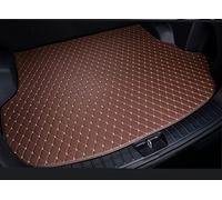 Tapis Sol Cargaison pour BMW X1 X2 X3 X4 X5 X6 530li 528li 520li 525li 5/7series Tapis De Coffre Voiture Étanche Cargo Liner Boot 2006-2022(Café)