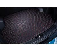 Tapis Sol Cargaison pour BMW X1 X2 X3 X4 X5 X6 530li 528li 520li 525li 5/7series Tapis De Coffre Voiture Étanche Cargo Liner Boot 2006-2022(Noir Rouge)
