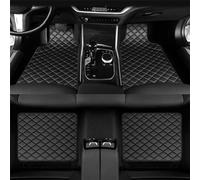 Tapis Sol Cuir Voiture pour Land Rover Range Rover Evoque 2019-2022 2023 2024 2025, Ensemble Complet imperméable Avant et arrière AntidéRapant Coussinets Pieds Accessoires,A/Black
