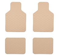 Tapis Sol de Voiture pour Alpina B4 D4S Gran Coupe (G26) 2022-2024+, Cuir PU Antidérapants Imperméables Toutes Les Saisons Accessoires D'intérieur de Voiture, Khaki