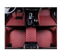 Tapis Sol LHD Pour Genesis Pour G80 Tapis Sol Anti-salissure Style Intérieur Voiture Antidérapant Tapis Sol Anti Salissures(Claret)