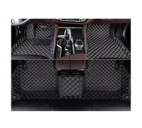 Tapis Sol LHD Pour Peugeot 307 2000-2012 2013 2014 2015 2016 2017 2018 2019 Accessoires Voiture Étanche Style Intérieur Voiture Tapis Sol Anti Salissures(Black-beige)