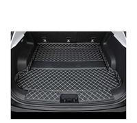 Tapis Sol pour Coffre pour Jaecoo J7 pour Phev 2025 Accessoires Pad Principal Modernisation du Coussin Coffre Voiture Spécial pour L'intérieur(2 x Black Beige)