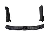 Tapis Sol pour Coffre pour Tesla pour Model Y pour Juniper pour Launch 2025+ Accessoire Protection Contre Rayures Plaque Seuil Coffre en TPE(3in1)