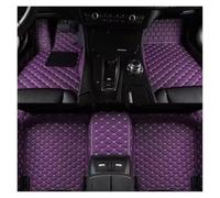 Tapis Sol sur en Caoutchouc pour Jade 6seat 2013 2014 2015 2016 2017 Accessoires Intérieurs Tapis Personnalisé 5D Couverture Complète Tapis Sol Voiture(Purple 5 Seats)