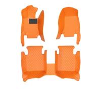 Tapis Sol Tapis de Sol 5D sur Mesure pour Accord 6 2000 2001 2002 2003 Accessoires intérieurs Tapis Auto(Orange)