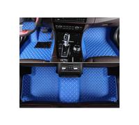 Tapis Sol Tapis De Sol De Voiture Pour BYD Pour Yuan Pour Plus Pour Atto 3 2021 2022 2023 Tapis Auto Pied Coche Accessoire Intérieur De Voiture(Blue)