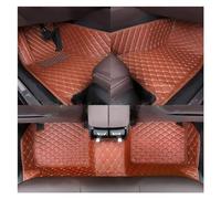 Tapis Sol Tapis De Sol Voiture Personnalisé pour SsangYong Tous Les Modèles pour Stavic pour Korando Accessoires Automobiles Pièces Intérieures Tapis Voiture Cuir(Brun)