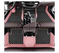 Tapis Sol Tapis Sol Voiture en Cuir Luxe pour Volvo XC70 2007 2008 2009 2010 2011 2012 2013 2014 2015 Tapis sur(Style 2 Beig Black)