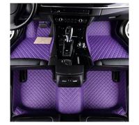 Tapis Sol Tapis Sol Voiture en Cuir Luxe pour Volvo XC70 2007 2008 2009 2010 2011 2012 2013 2014 2015 Tapis sur(Style 1 BlackBlue)