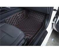 Tapis Sol Tapis Sol Voiture Personnalisés pour VW UP 2014-2017 Tapis Voiture en Cuir Luxe pour Hommes Et Femmes Couverture Complète Tapis Auto(R Black Red)