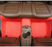 Tapis Sol Tapis Sol Voiture pour Mercedes W221 2006-2013 Diamond Custom Luxury Woman Intérieur 1Pc Auto Accessory Tapis Auto(Back Row-Red)